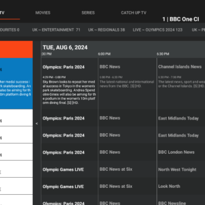 Legazy IPTV v6 - Unlimited DNS - Each DNS has own background/logo - Multiple skins