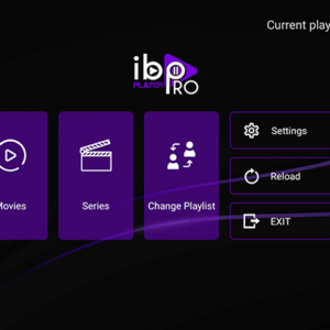 VOD ONLY IBO Player Pro Ultimate 4.3 with Auto-Updating Adverts/Backdrops