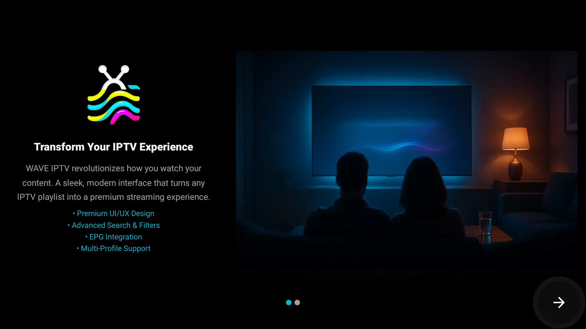 Wave IPTV 1.1.2b IPTV Player (Android 8+) - Full grid EPG - Catch-up - Image 2