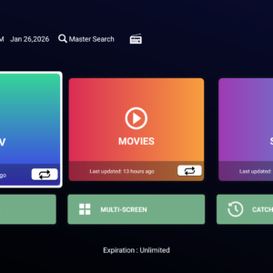 Smarters V5 - SBP Panelled QR login and unlimited DNS