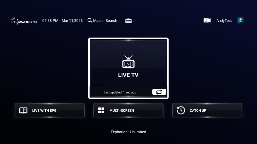 [LIVE-ONLY] Smarters V5 - SBP Panelled QR login and unlimited DNS